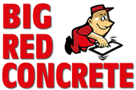 Big Red Concrete logo